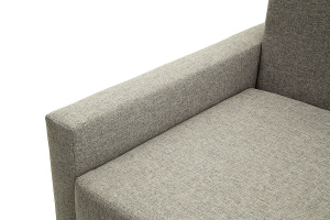Прямой диван Этро с опорой №2 Dream light grey Подлокотник