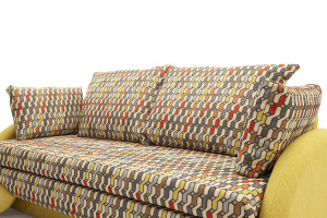 Софа Ода History Bricks + Orion Mustard Подушки