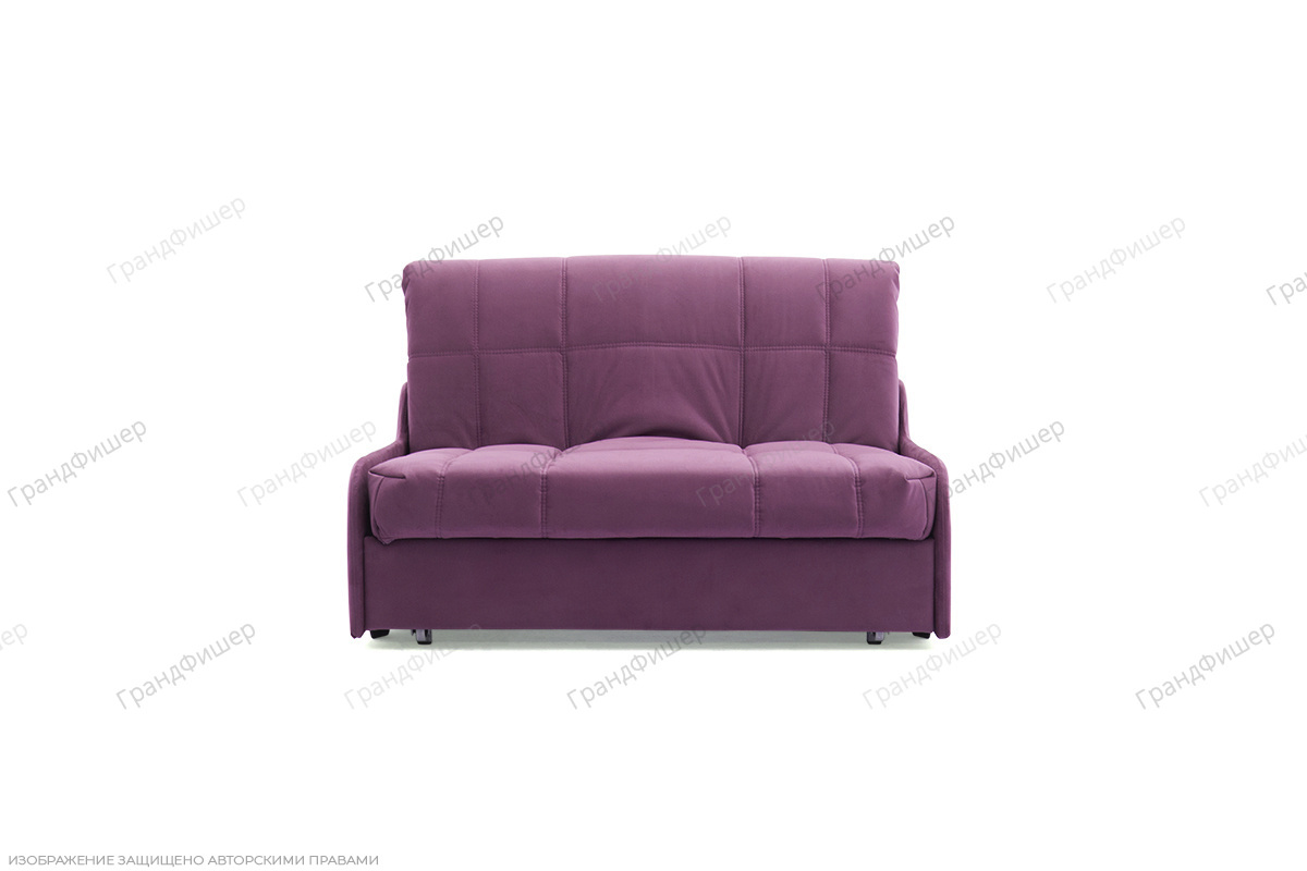 Фиолетовый диван Виа-8 Maserati Purple Вид спереди