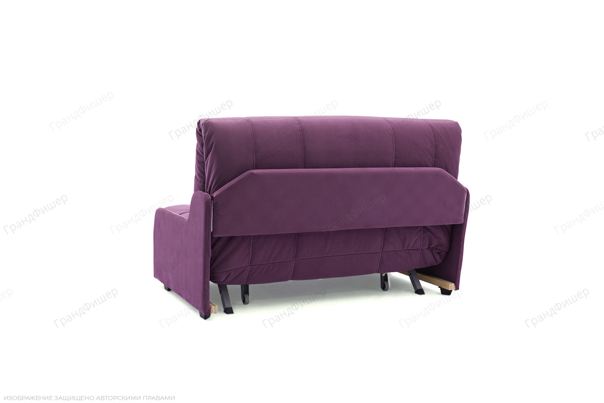 Фиолетовый диван Виа-8 Maserati Purple Вид сзади