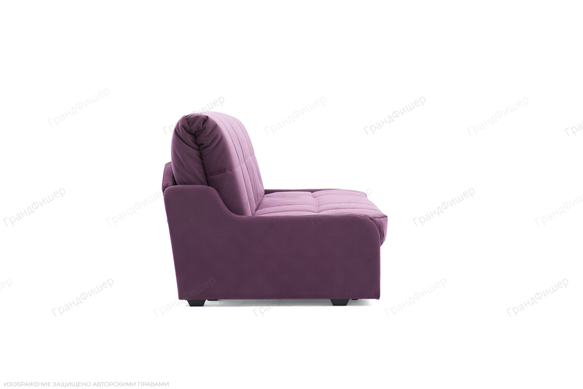 Фиолетовый диван Виа-8 Maserati Purple Вид сбоку