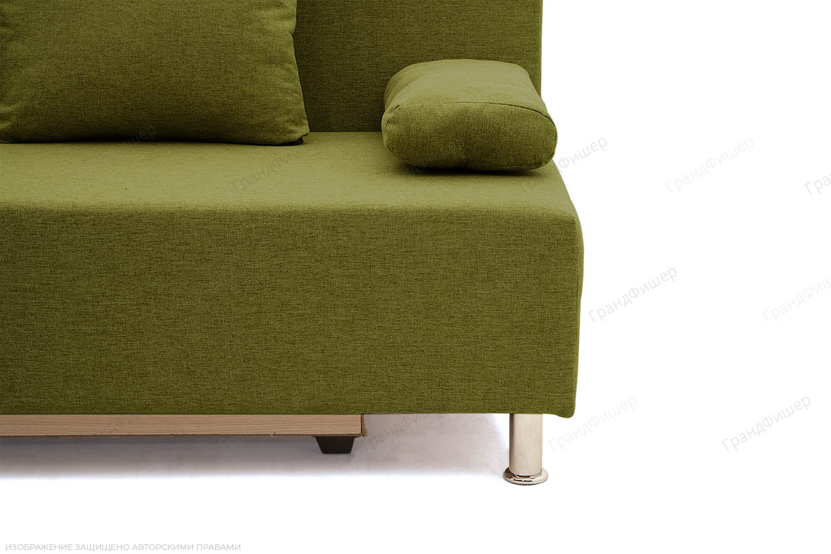 Прямой диван Чарли эконом Dream Green Ножки
