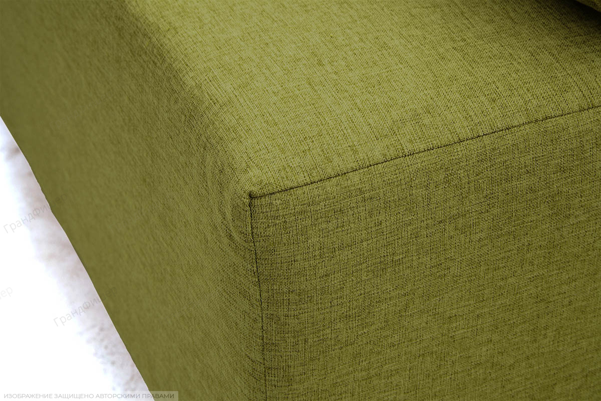 Прямой диван Чарли эконом Dream Green Текстура ткани