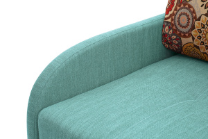 Софа Венеция-4 Orion Blue + History Summer Подлокотник