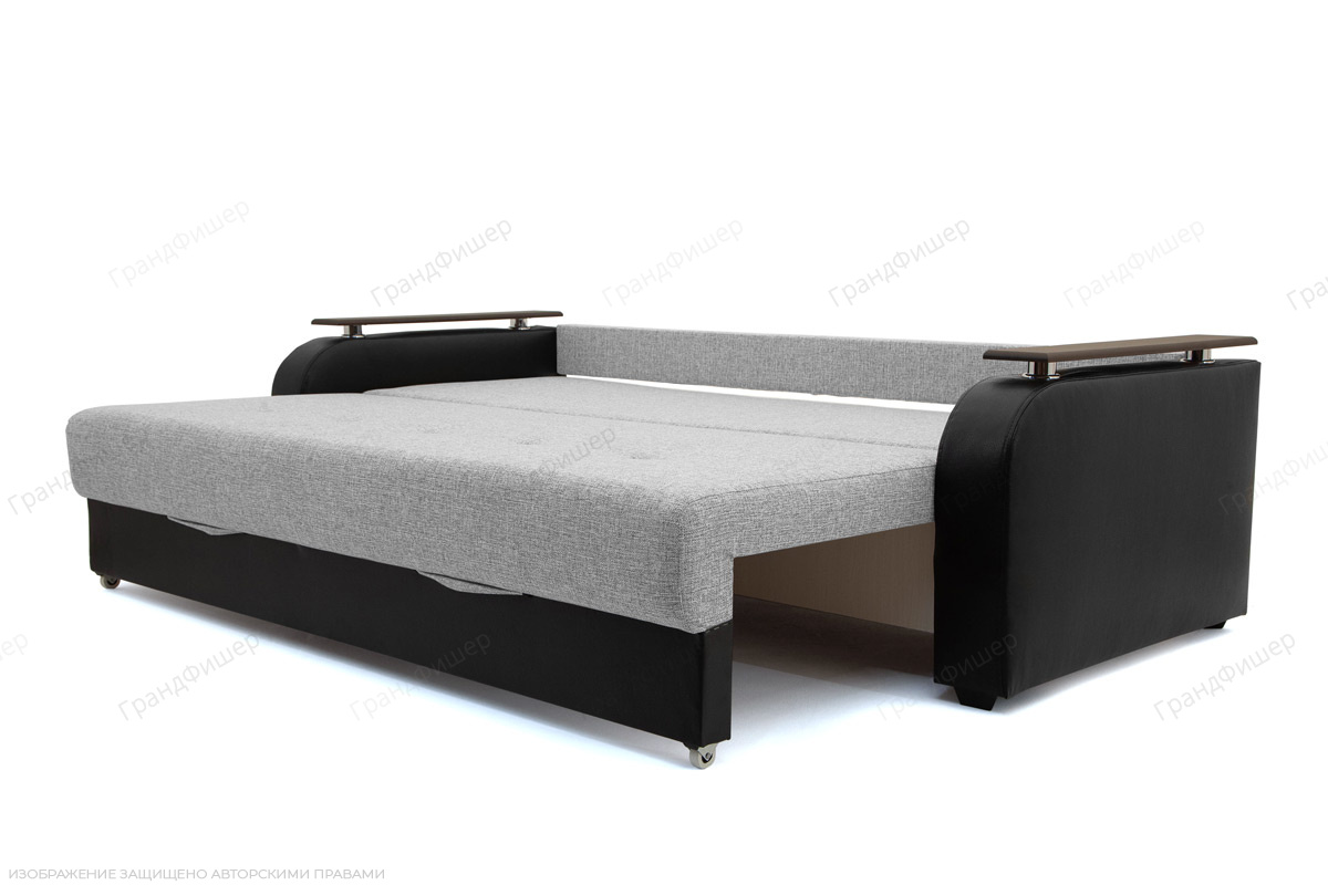 Серый диван Маракеш Dream Grey + Sontex Black Спальное место