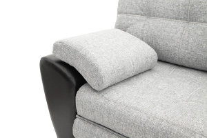 Угловой диван Император-2 Big Grey + Sontex Black Подушки