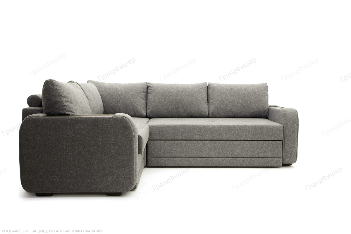 Угловой диван Диана Dream Grey Вид спереди