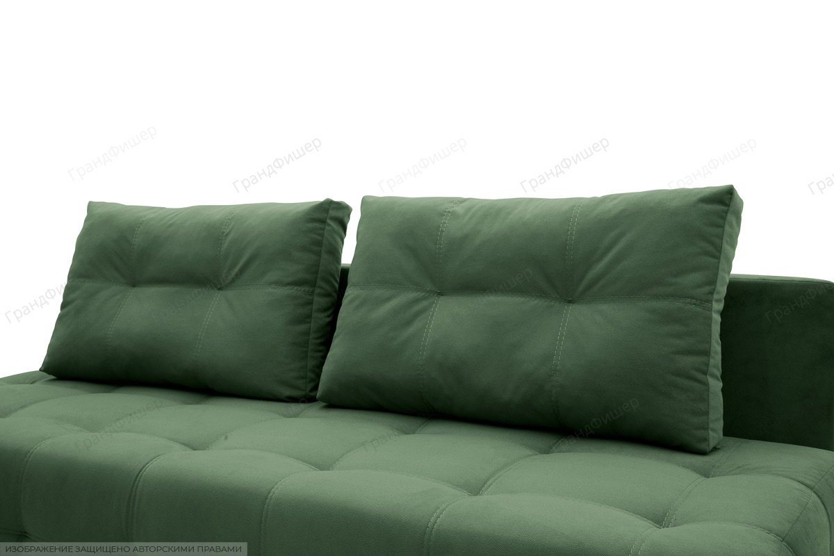 Прямой диван Фокс Amigo Green Подушки
