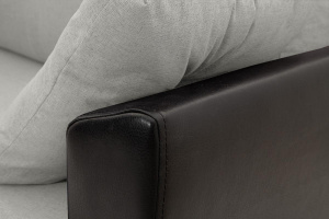 Диван Амстердам Амстердам эконом Dream Light Grey Подлокотник