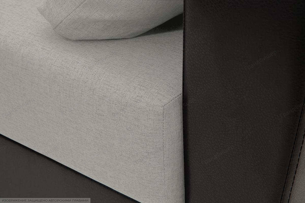 Диван Амстердам Амстердам эконом Dream Light Grey Текстура ткани