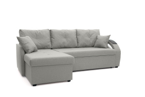 Серый угловой диван Мартин Dream Light Grey Вид по диагонали