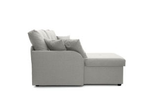 Серый угловой диван Мартин Dream Light Grey Вид сбоку