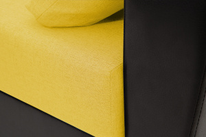 Диван Амстердам Амстердам эконом Dream Yellow Текстура ткани