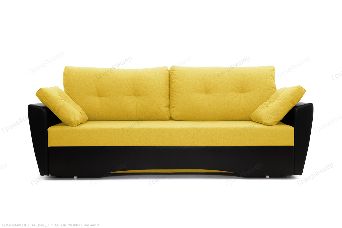 Диван Амстердам Амстердам эконом Dream Yellow Вид спереди
