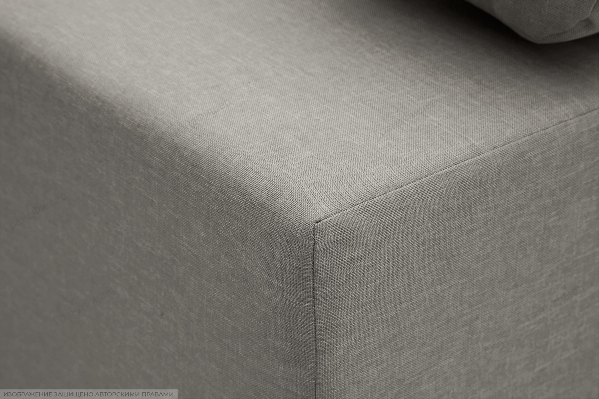 Прямой диван Чарли Dream Grey Текстура ткани