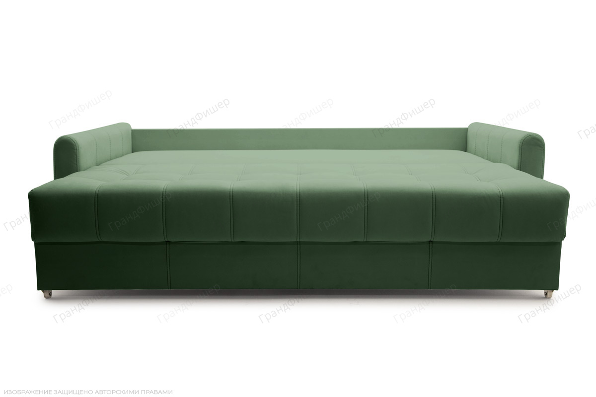 Прямой диван Мадрид (Мегаполис) Amigo Green Спальное место