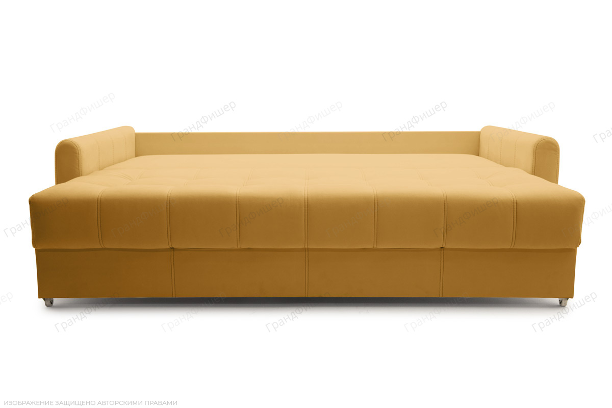 Прямой диван Мадрид (Мегаполис) Amigo Yellow Спальное место
