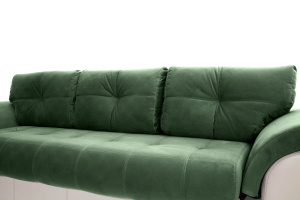 Прямой диван Соренто Amigo Green + Sontex Beige Подушки