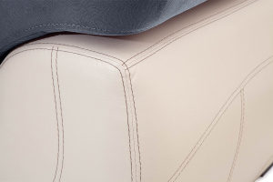 Прямой диван Соренто Amigo Navy + Sontex Beige Текстура ткани