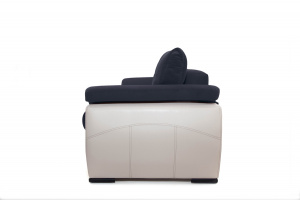 Прямой диван Соренто Amigo Navy + Sontex Beige Вид сбоку