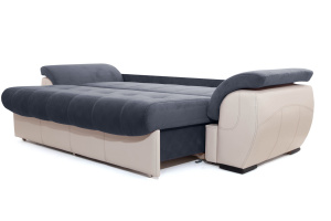 Прямой диван Соренто Amigo Navy + Sontex Beige Спальное место