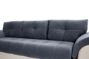 Прямой диван Соренто Amigo Navy + Sontex Beige Подушки