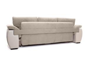 Прямой диван Соренто Amigo Cream + Sontex Beige Вид сзади