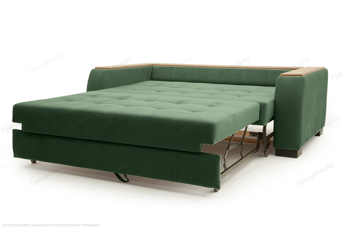 Прямой диван Берлин-2 Amigo Green Спальное место