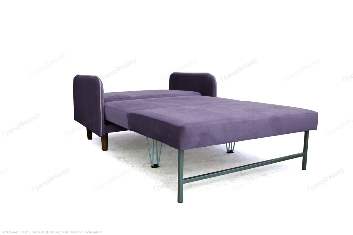Фиолетовый диван Сайли Velutto Purple Спальное место