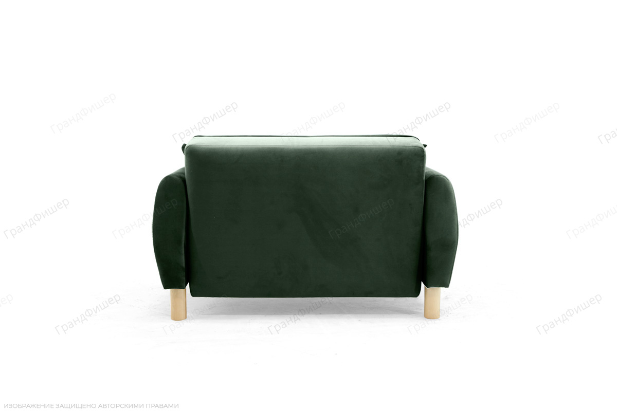 Диван в стиле лофт Кайли (Анита, Ханна) Amigo Green Вид сзади