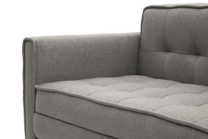 Прямой диван 120 см Этро люкс-4 с опорой №3 Dream Grey Подлокотник