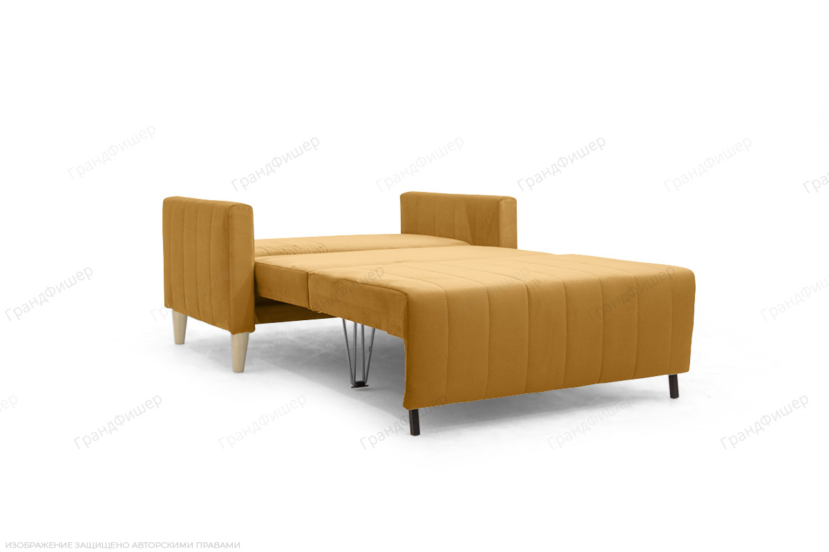 Жёлтый диван Тедд Amigo Yellow Спальное место