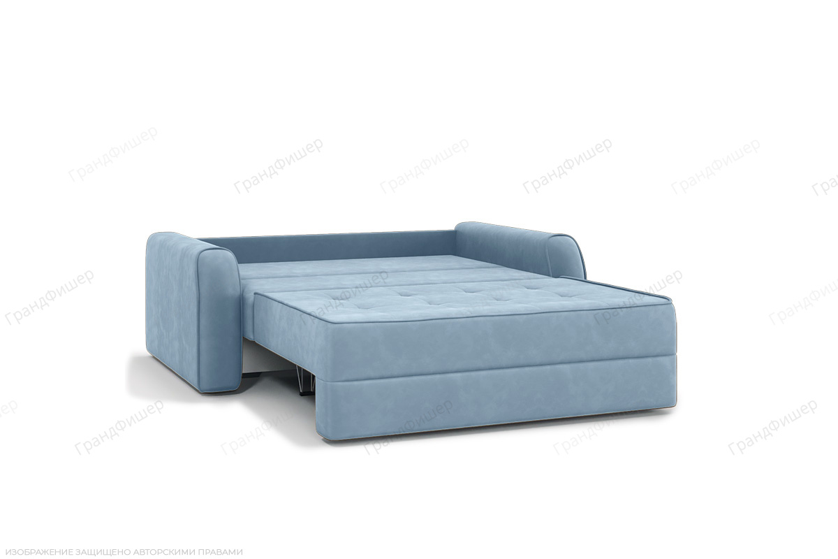 Прямой диван 180 см Каймак мини Amigo Blue Спальное место