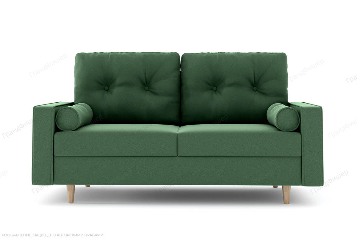Прямой диван Хит Amigo Green Вид спереди