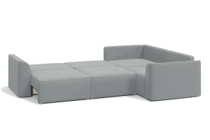 Угловой диван Моди 2У1 Zara Steel 52 Спальное место