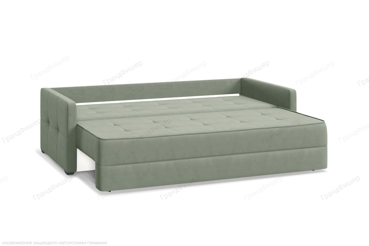 Темный диван Кайман-3 Zara Olivo 30 Спальное место