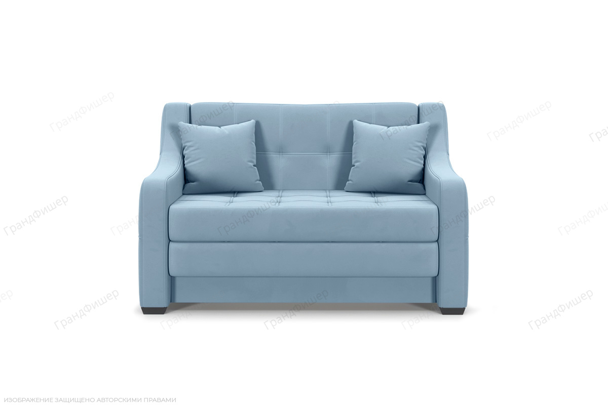 Прямой диван Сохо Amigo Blue Вид спереди