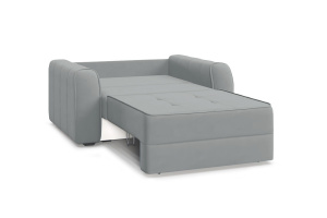 Прямой диван Каймак мини (спальное 100 см) Zara Steel 52 Спальное место