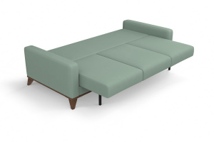 Прямой диван Джерси-2 с опорой №6 Zara mint 14 Спальное место
