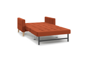 Прямой диван Этро люкс с опорой №3 Zara Mandarine 39 Спальное место
