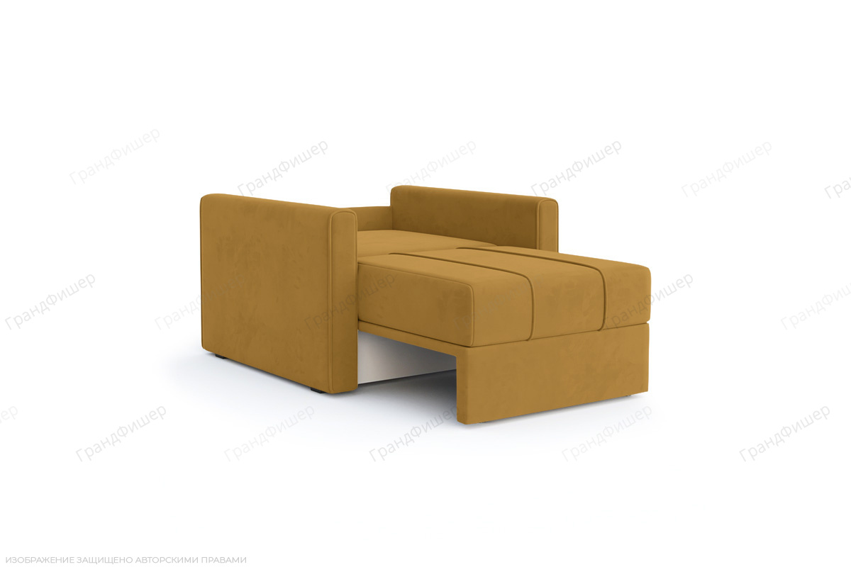 Светлый диван Филд Ultra Mustard Спальное место