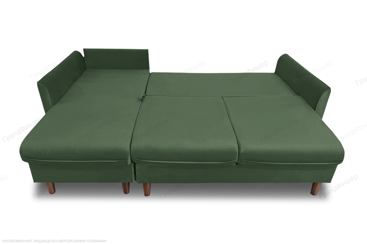 Угловой диван Уэрт Amigo Green Спальное место