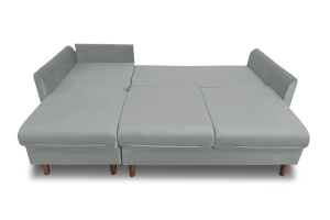 Угловой диван Уэрт Zara Steel 52 Спальное место