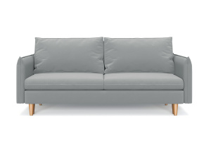 Прямой диван Порту-5 Zara Steel 52 Вид спереди