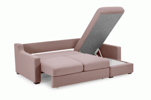 Угловой диван Амстер с оттоманкой Vivaldi 28 Ящик для белья